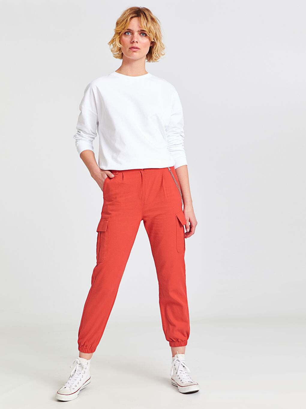 Pantalon ORANGE Femme