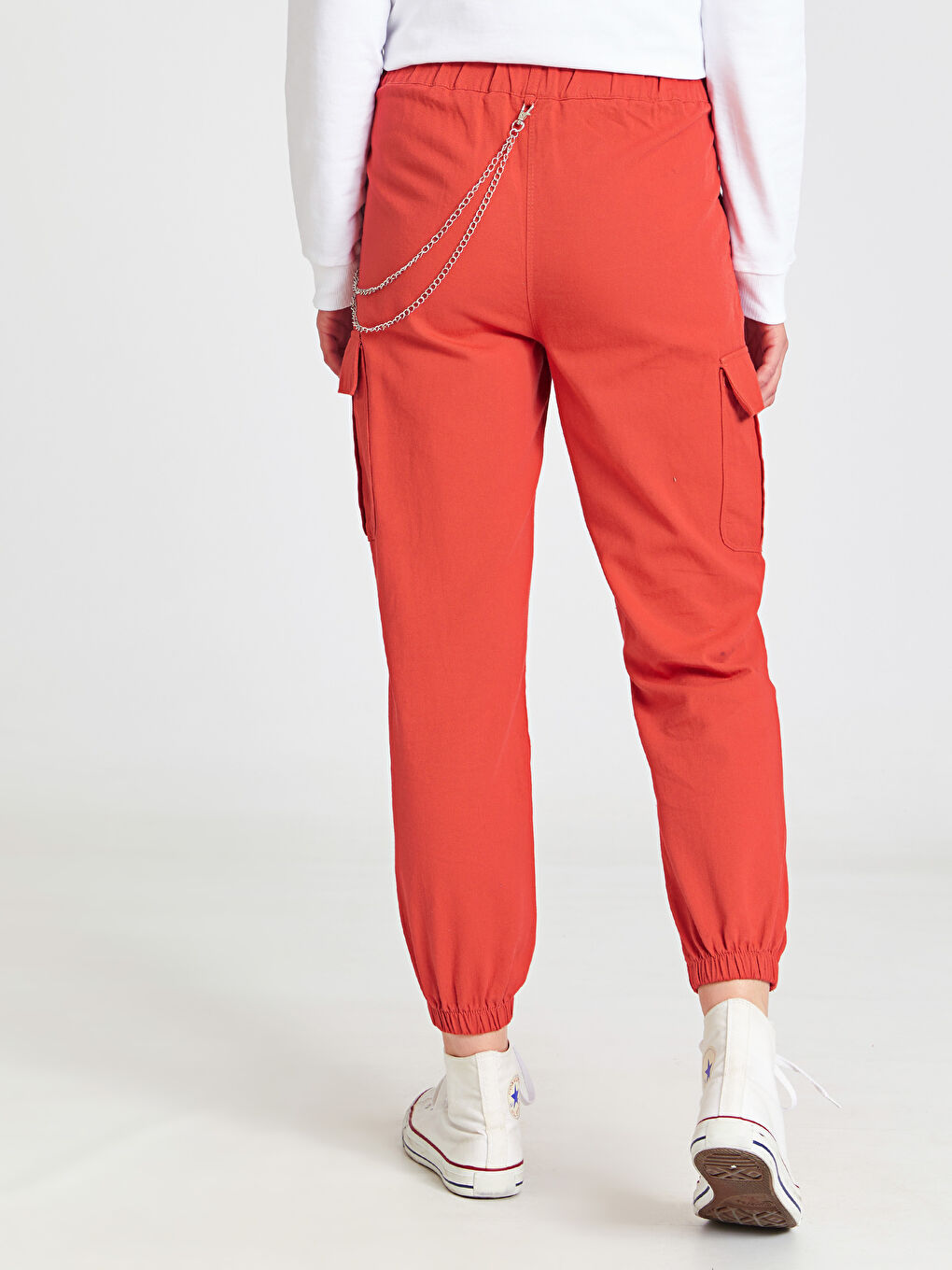 Pantalon ORANGE Femme-2