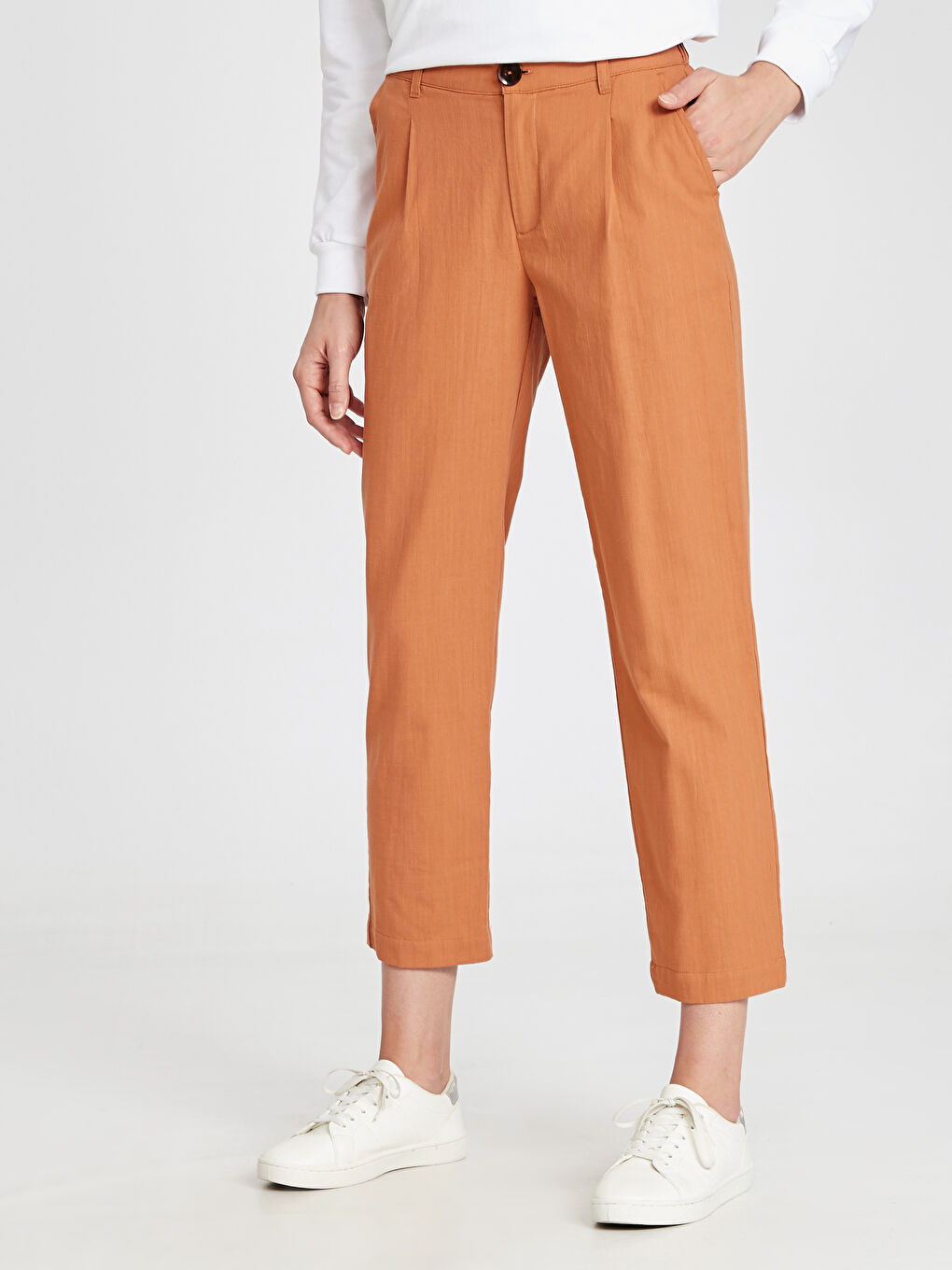 Orta Kahverengi Pantolon-1