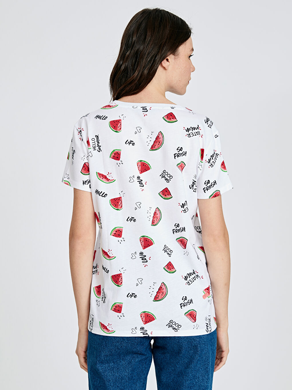 T-shirt BLANC Femme-2