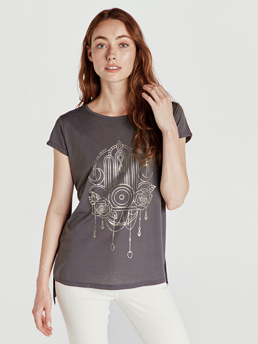 Woman ANTHRACITE T-Shirt