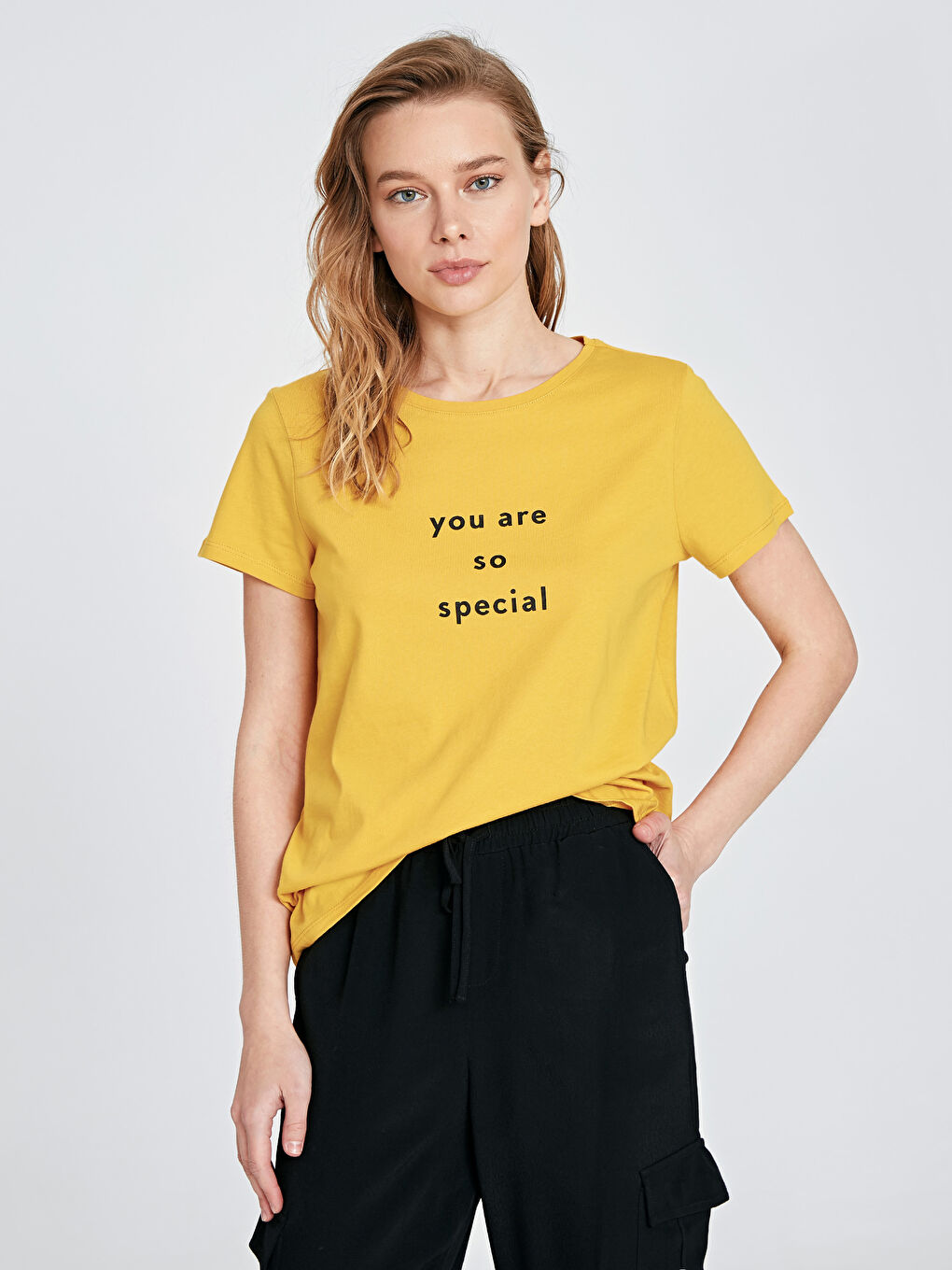 ŽUTA Majica Žena-1