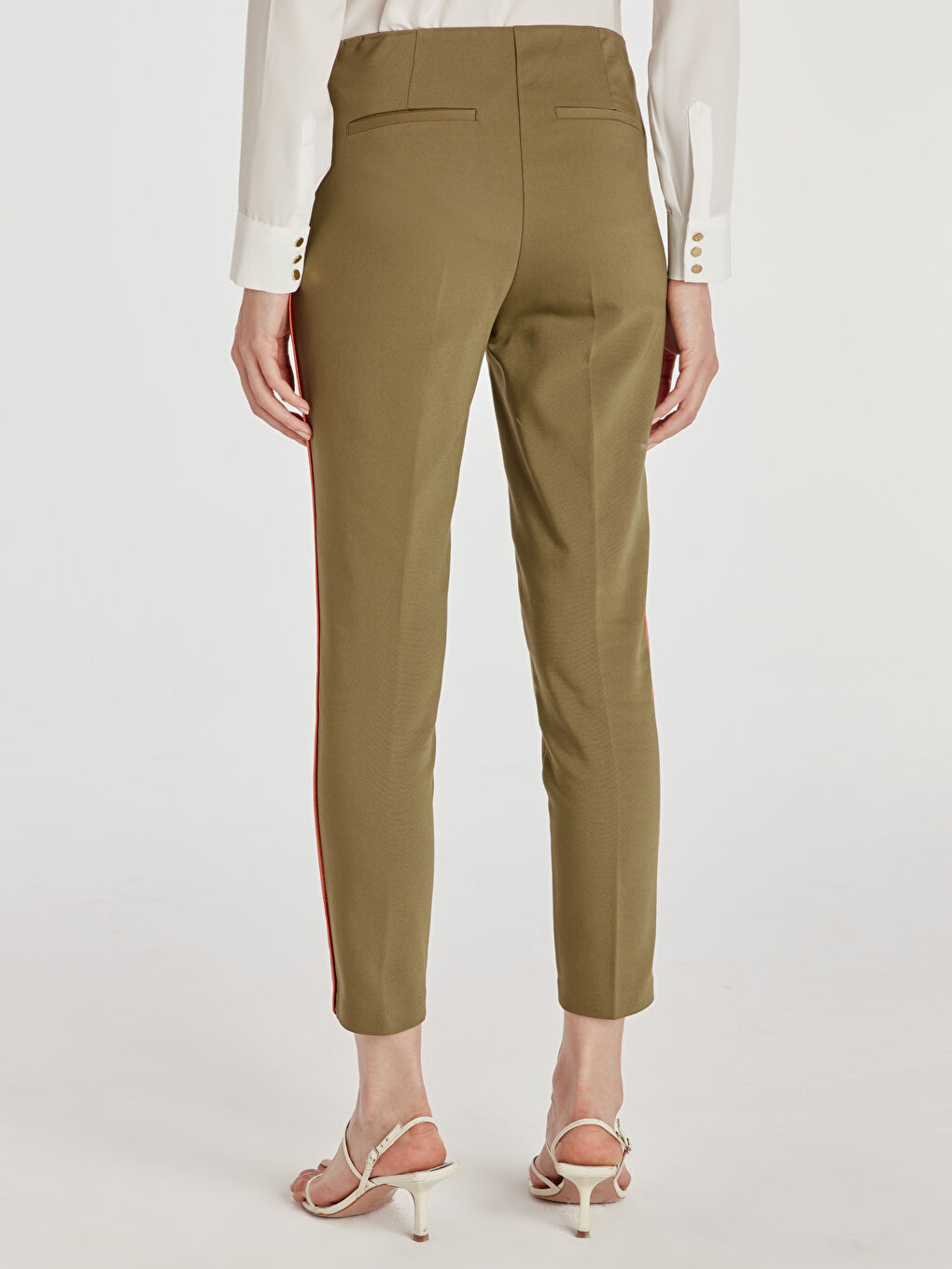 Extra Slim Fit Women's Trousers-2