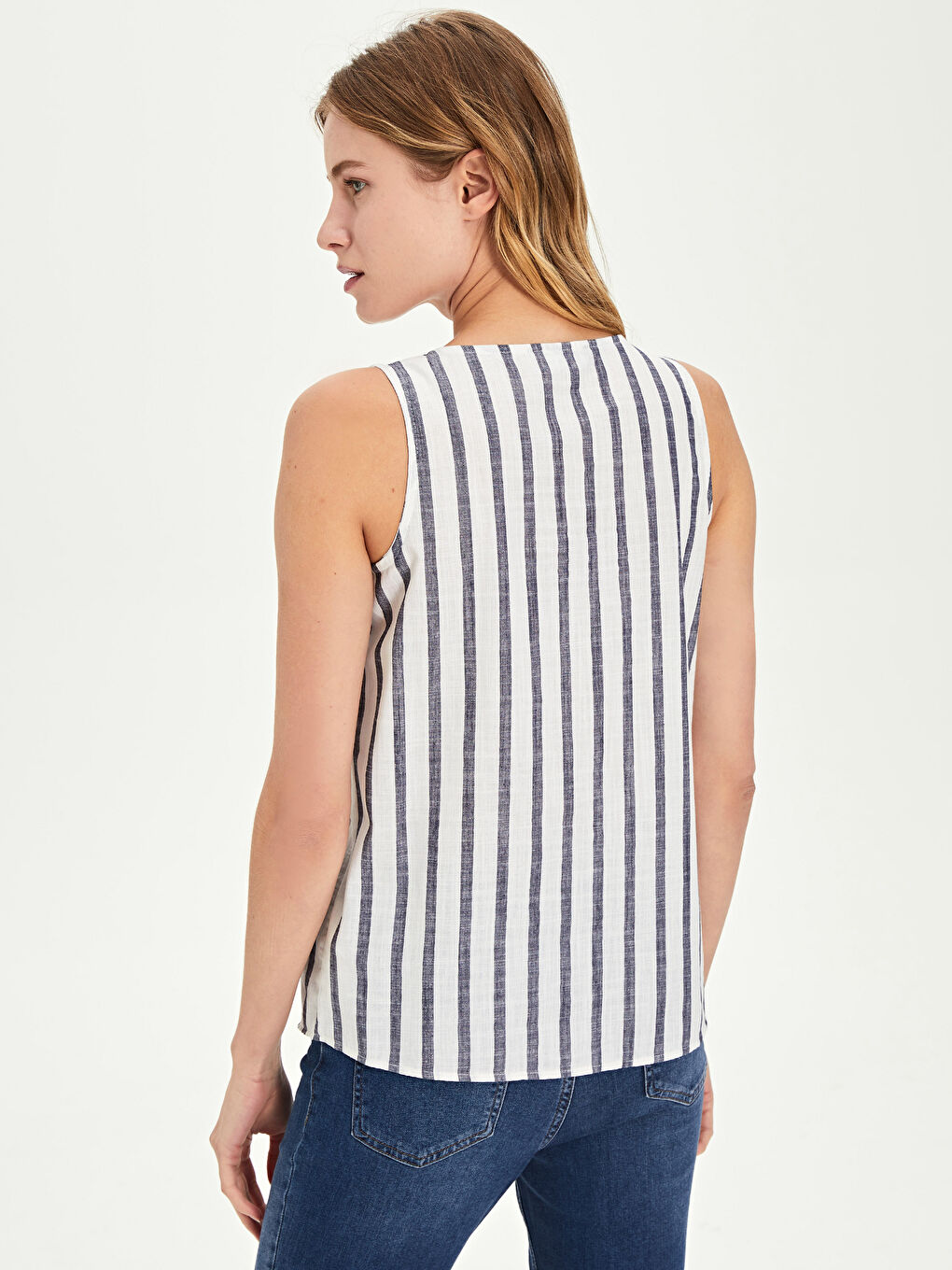 Mavi Çizgili Gömlek-2