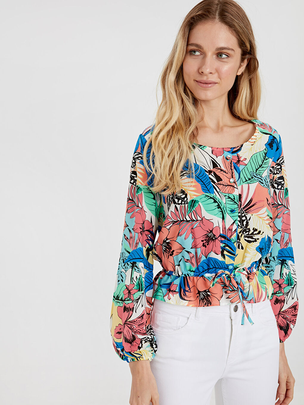 LCW Vision Woman CORAL Blouse -9SU517Z8-LR8