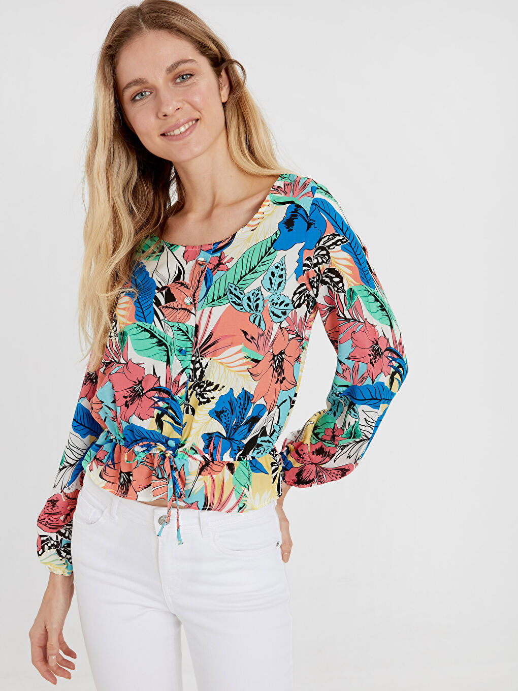 LCW Vision Woman CORAL Blouse -9SU517Z8-LR8