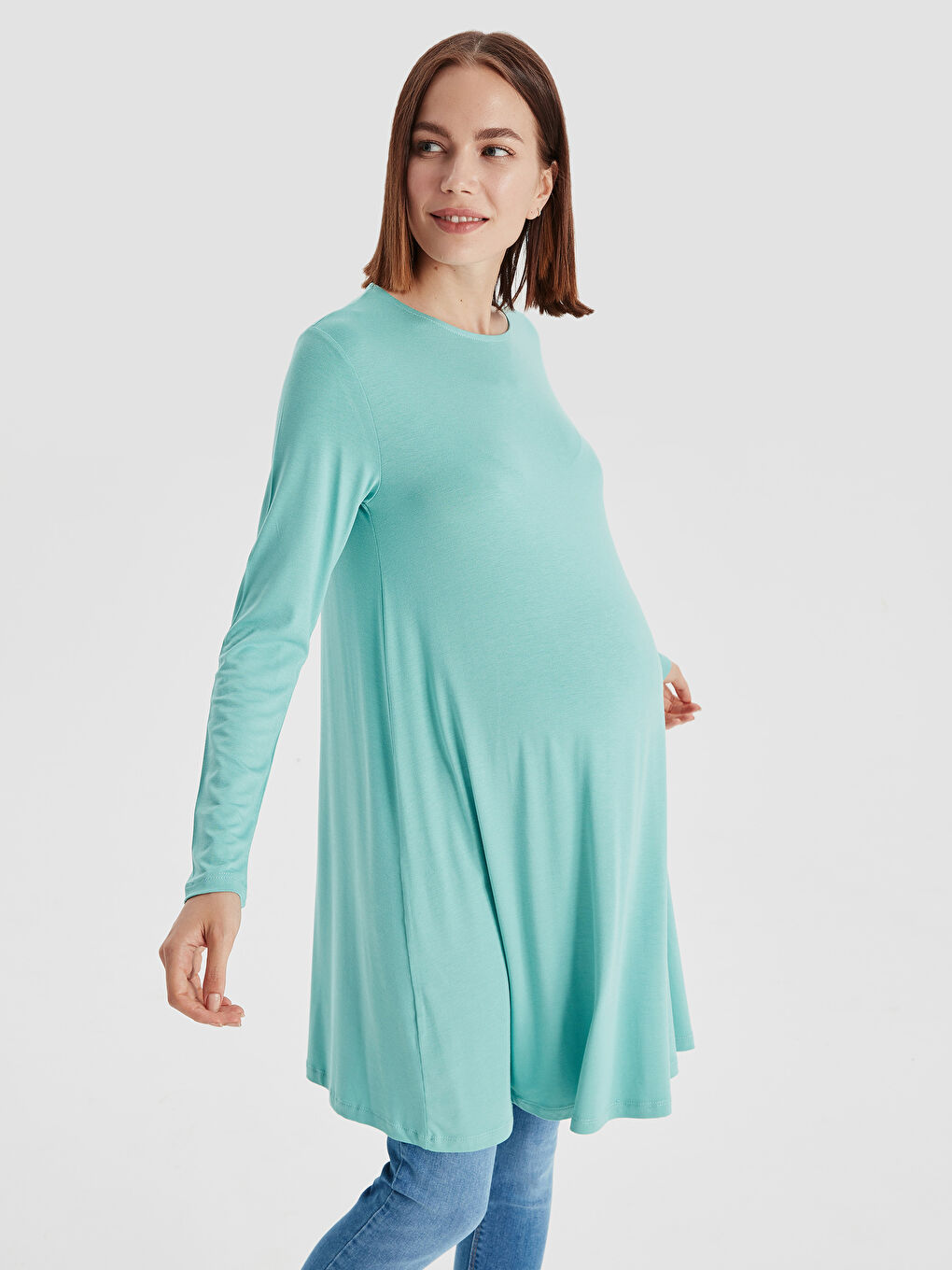 Woman TURQUOISE Tunic-1