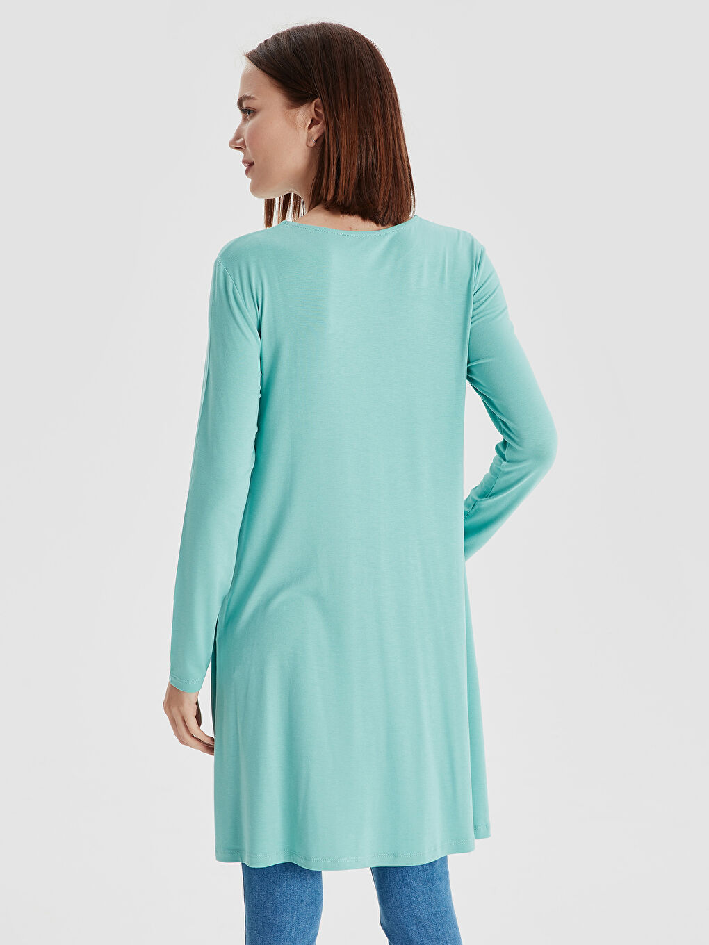 Woman TURQUOISE Tunic-2