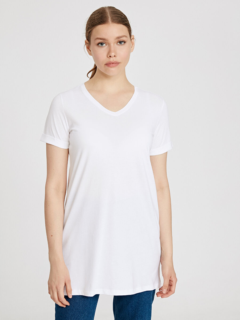 Optik Beyaz Tişört