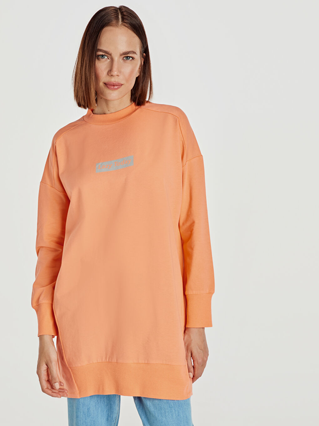 Woman ORANGE Tunic-1