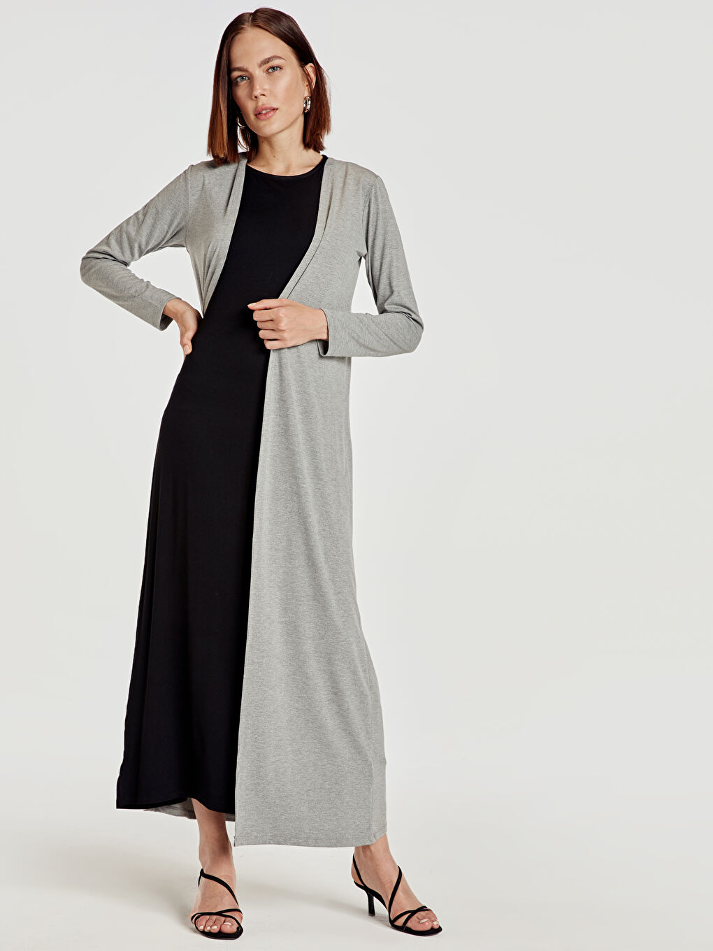 Woman GREY Dress-1