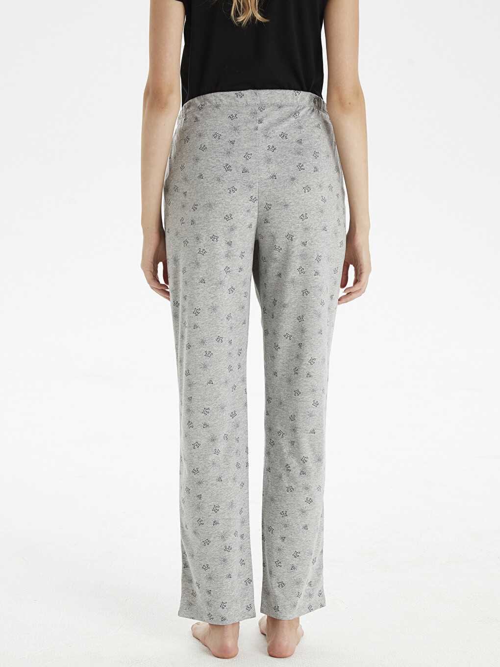 Bas de pyjama Violet Femme-3