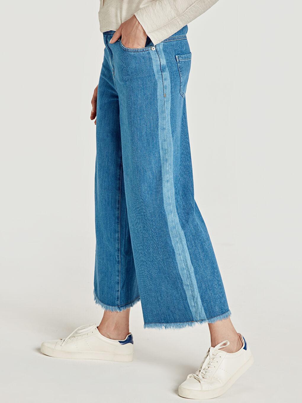 İndigo Standart Fit Kadın Jean-2