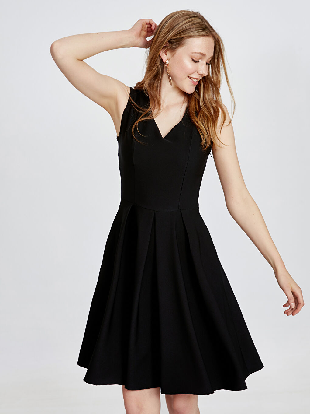 Siyah Sıyah Elbise-1