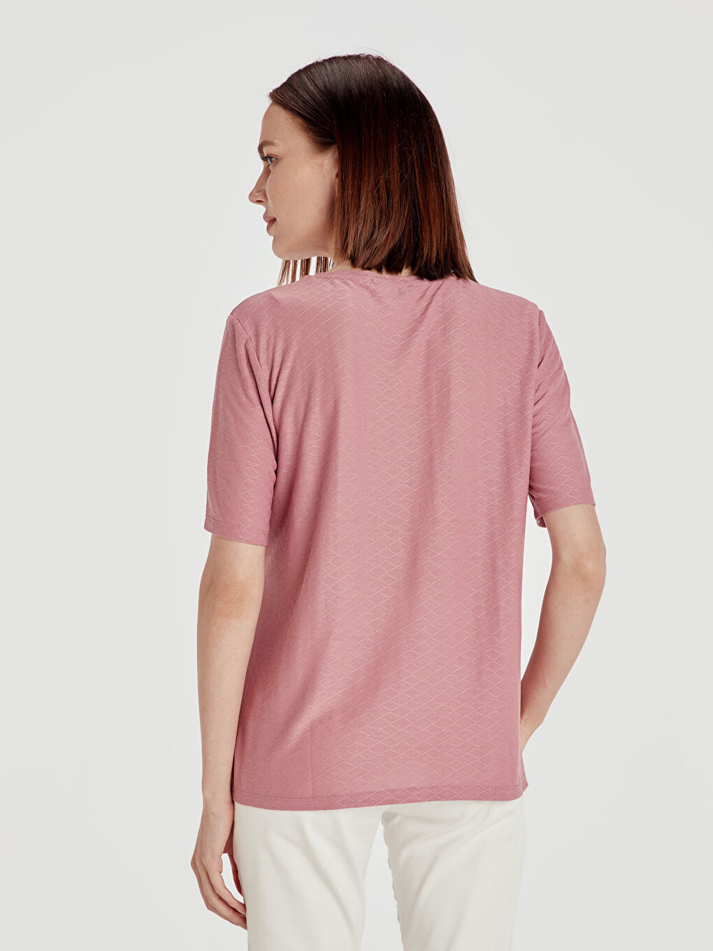 تي شيرت وردى نساء-3