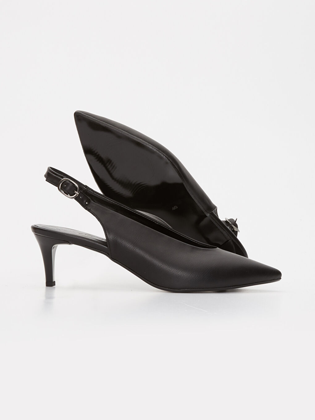 Siyah Topuklu Ayakkabı-3