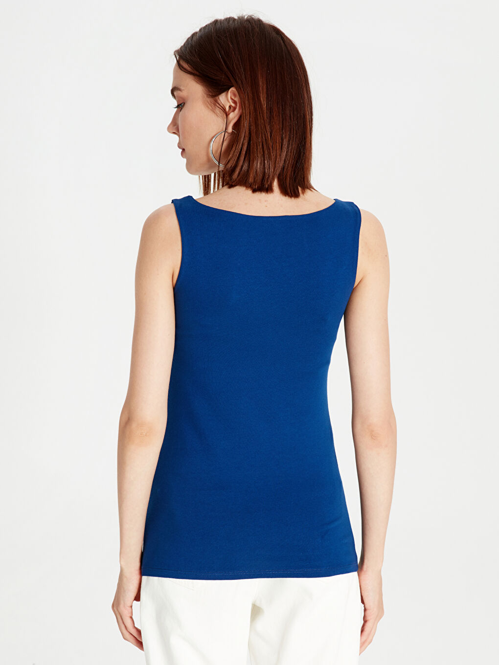 Lacivert Askılı Kadın Atlet-1