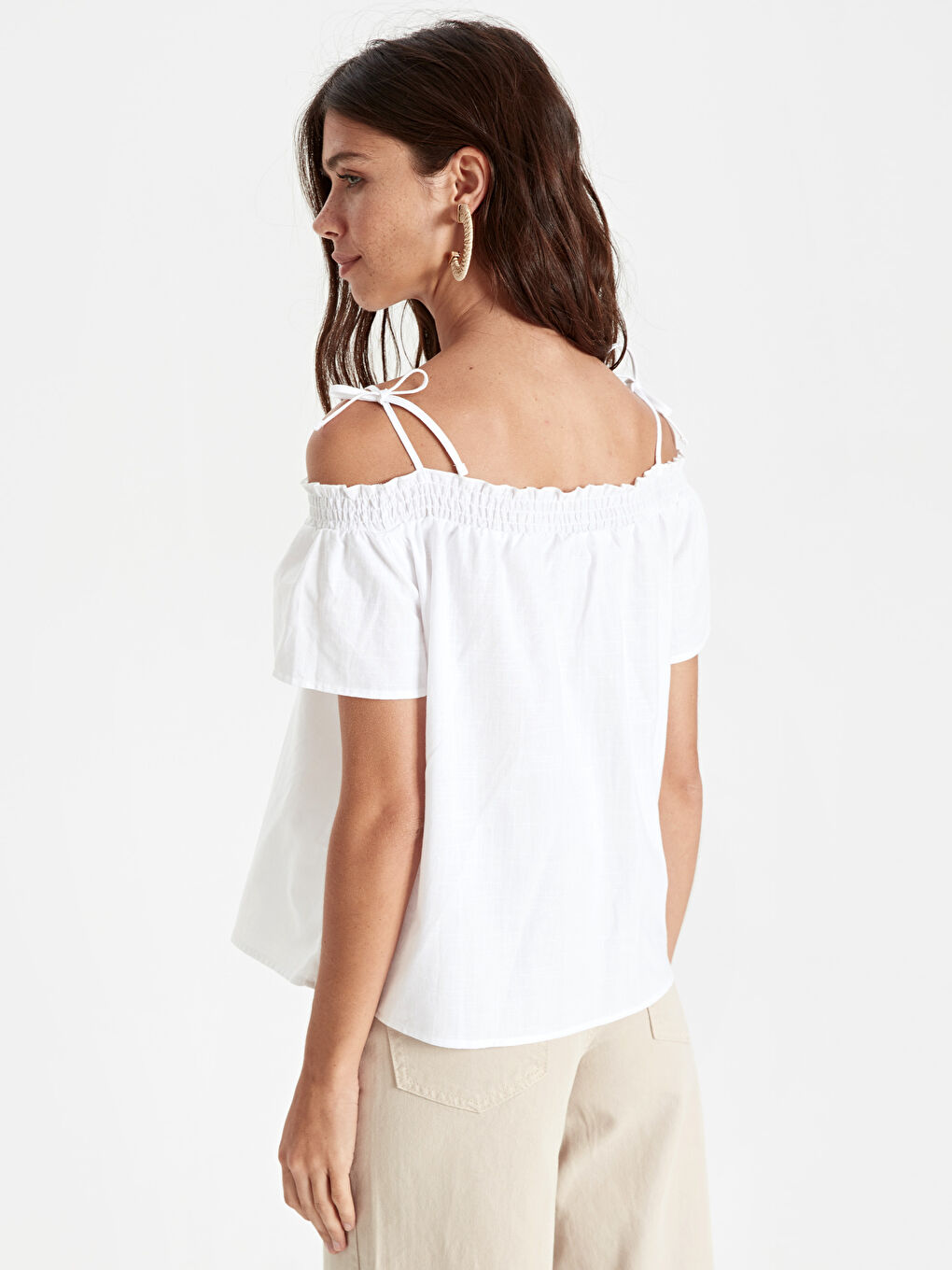 Blouse BLANC Femme-2