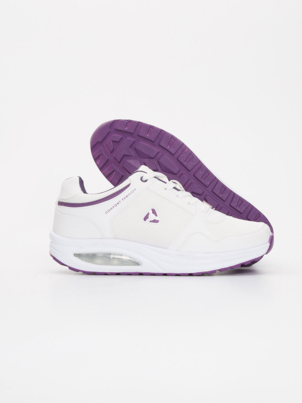 Mor Kadın Bağcıklı Spor Ayakkabı-2