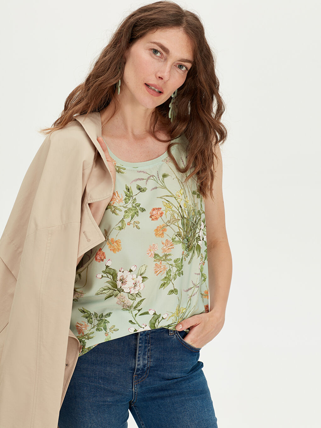 Women's Crew Neck Sleeveless Singlet