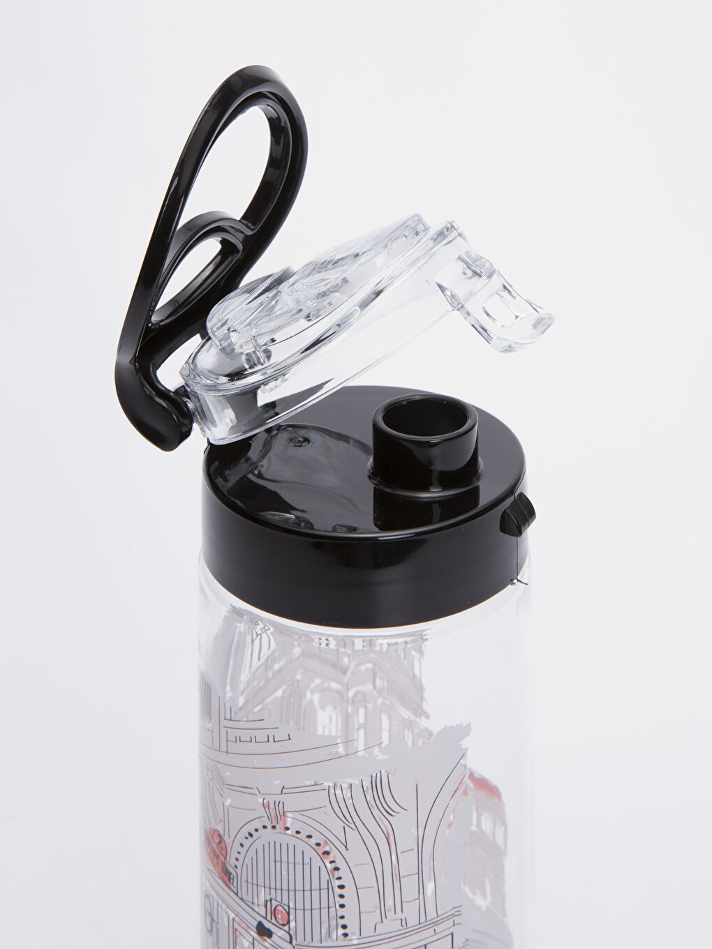 LCW ACCESSORIES Taksim Printed Transparent Water Bottle -9SA590Z8-F9C