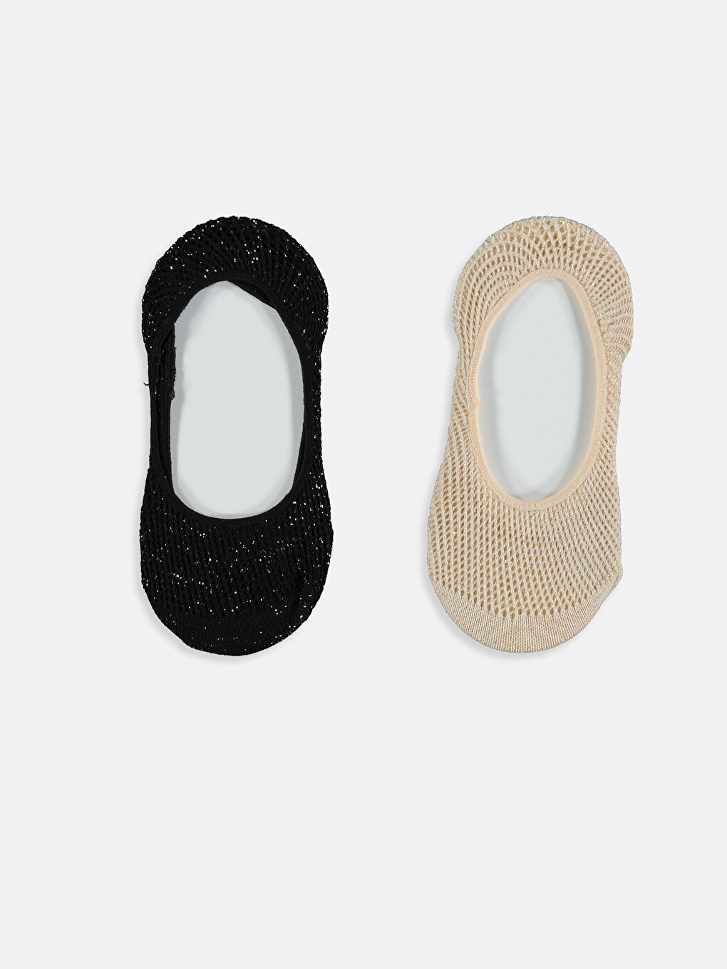 Chaussettes invisibles BEIGE Femme-1