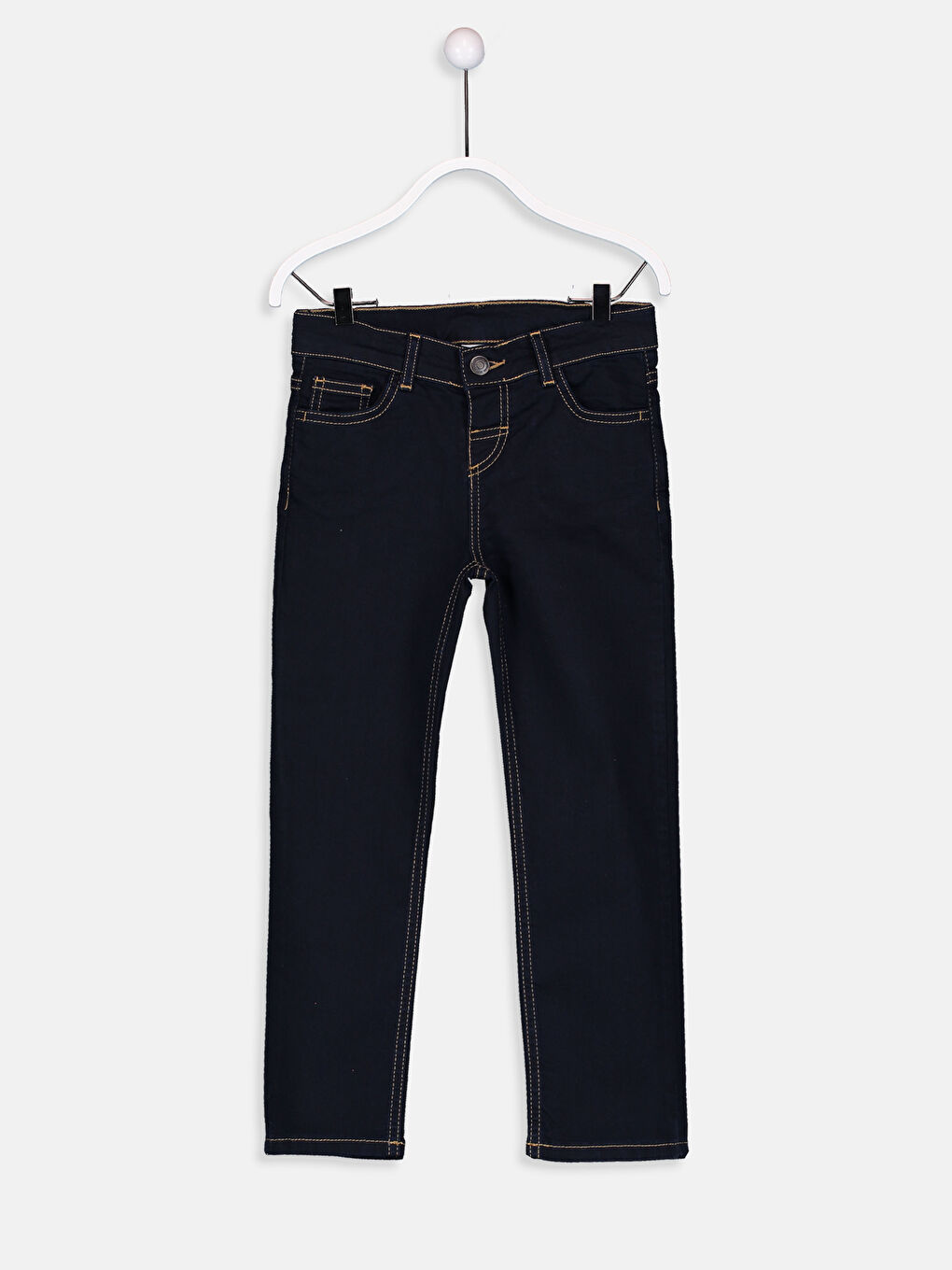 Siyah Derin Rodeo Jean Pantolon-1