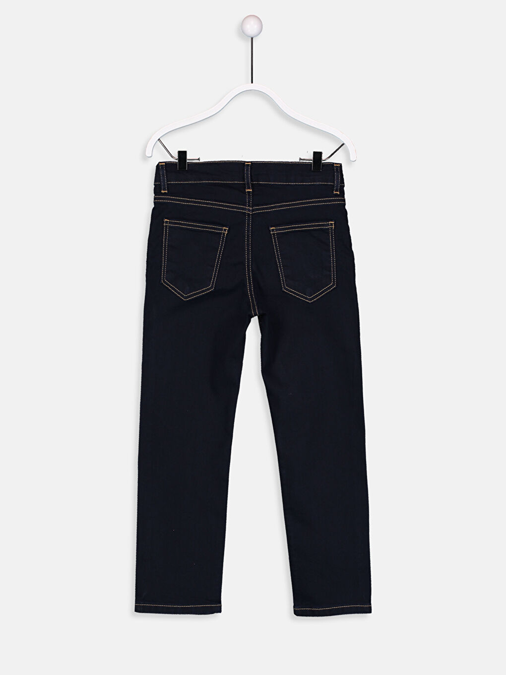 Siyah Derin Rodeo Jean Pantolon-2