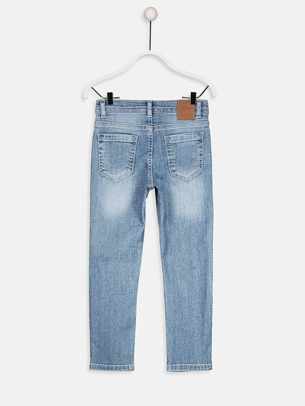 Açık İndigo Rodeo Jean Pantolon-1