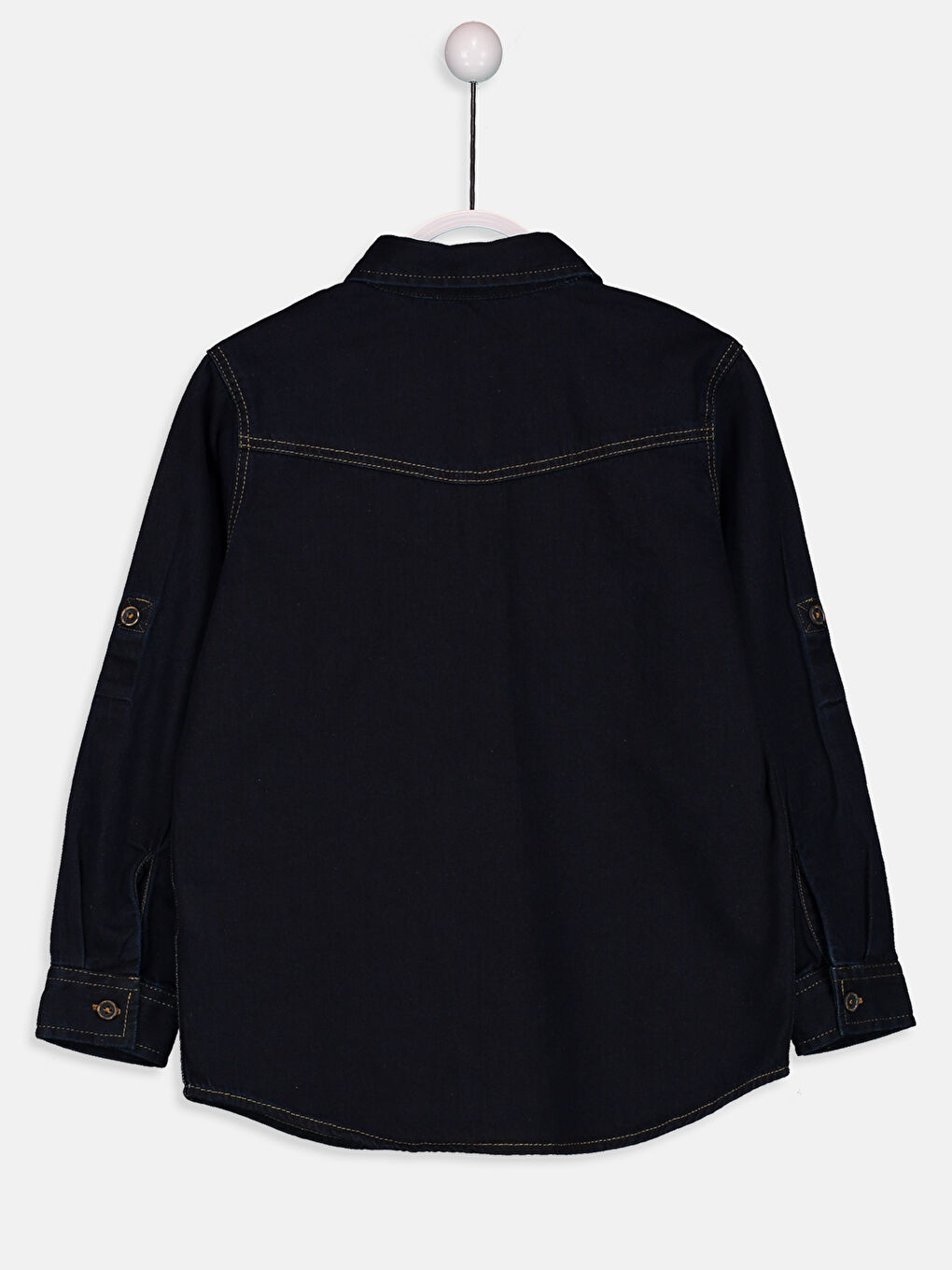 İndigo Koyu Rodeo Jean Gömlek-2