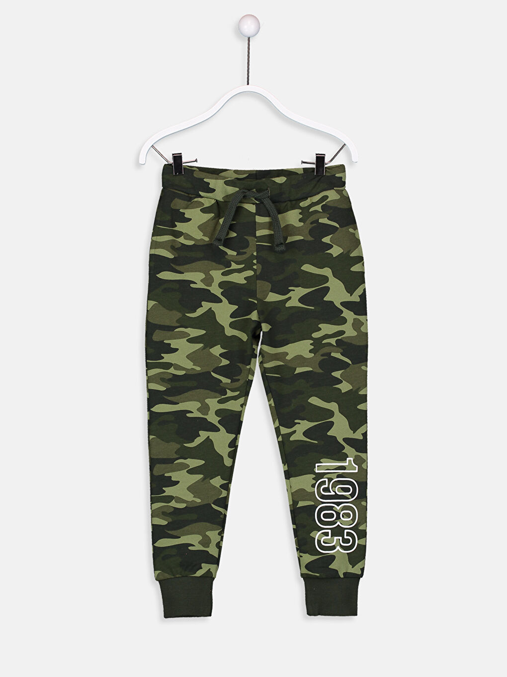 Boy’s Camo-Figured Jogger Sweatpants-1