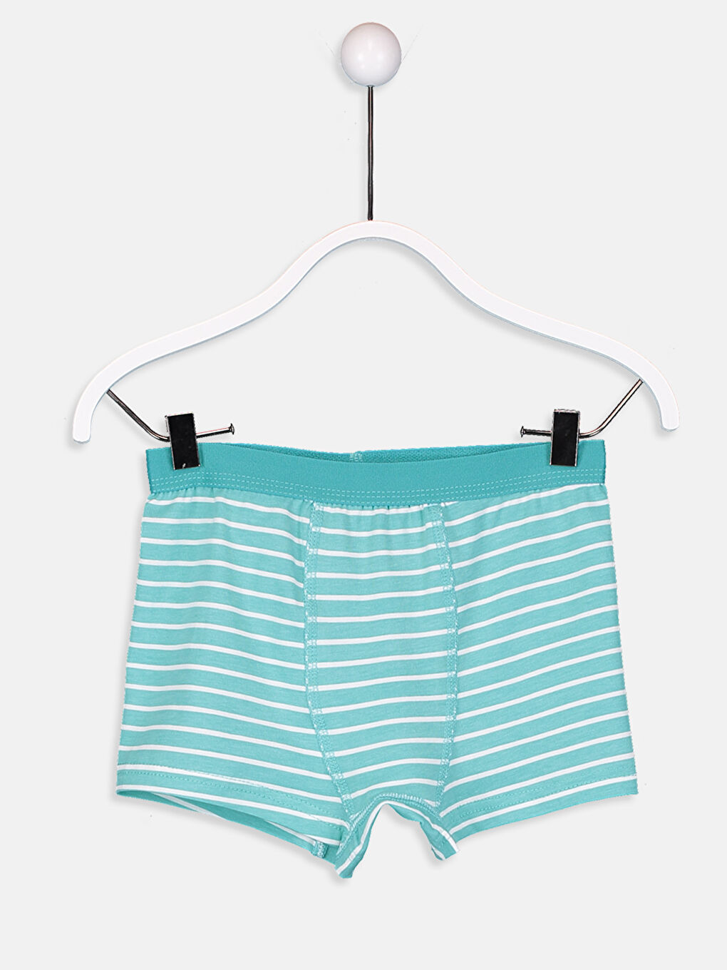 Унисекс Голубой Трусы боксеры-4