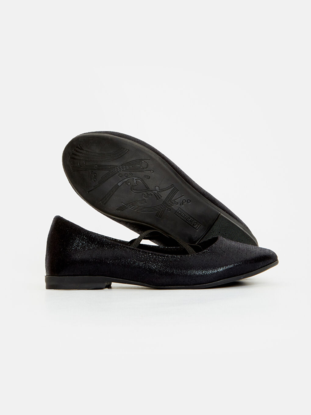 Девочки Черный Балетки-2