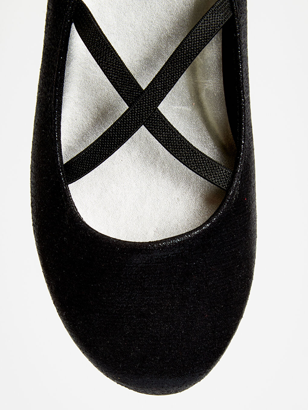 Девочки Черный Балетки-4