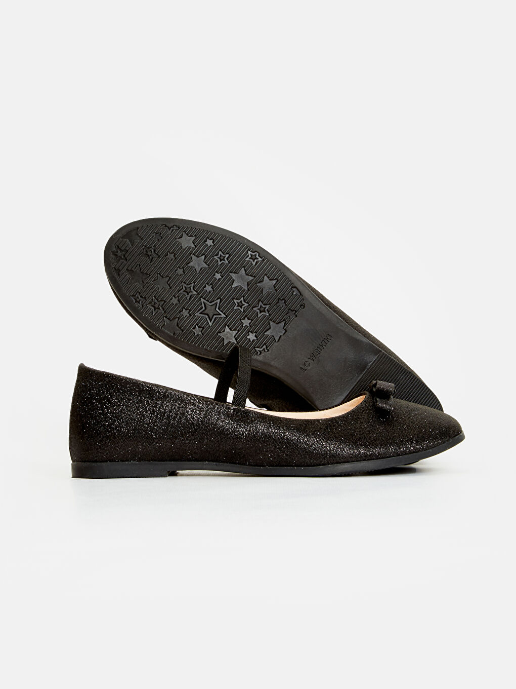 Девочки Черный Балетки-2