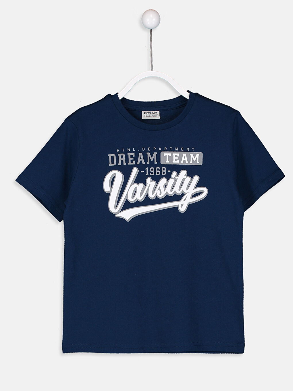 Хлопець ТЕМНО-СИНІЙ Футболка-1