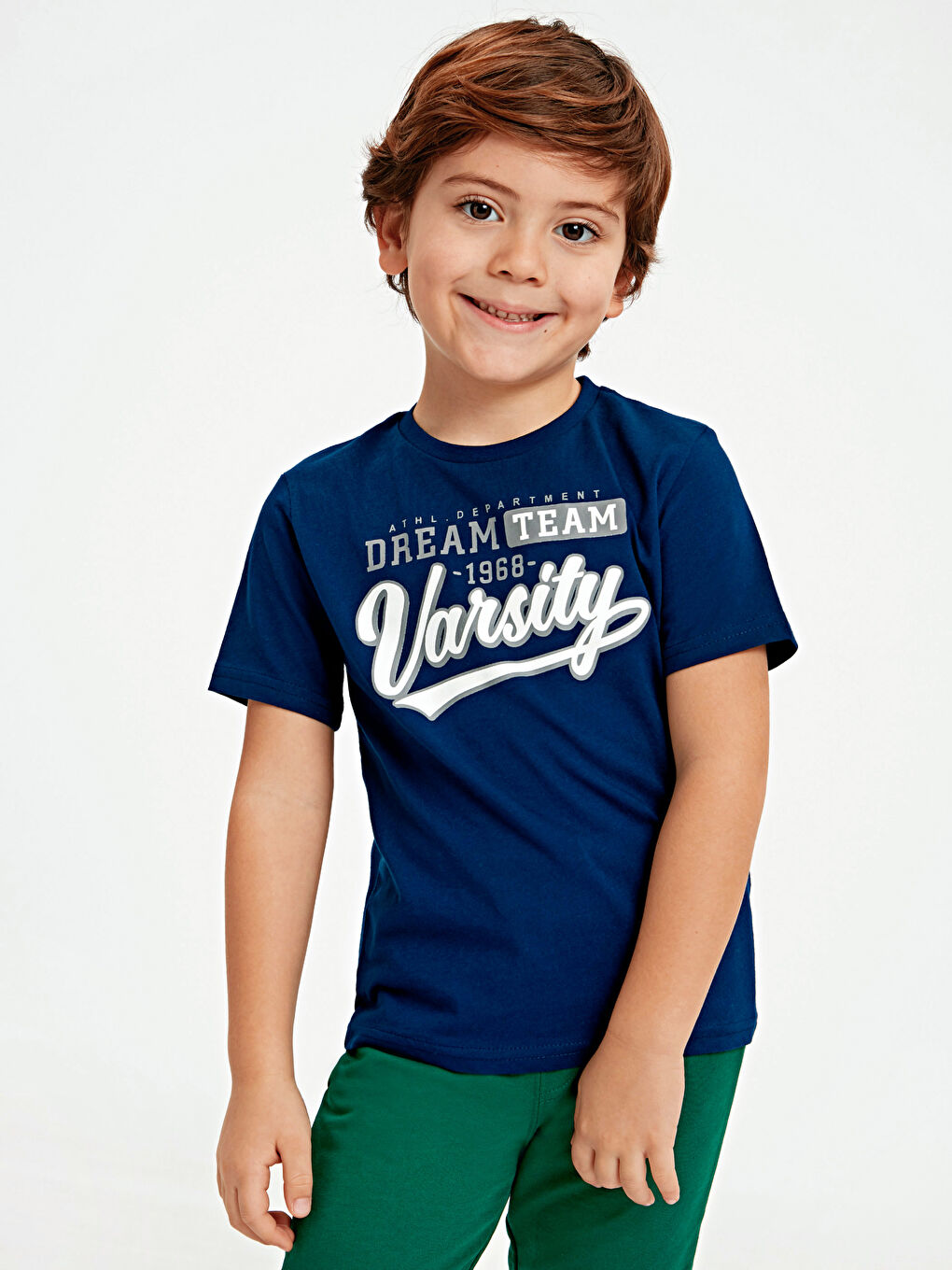 Хлопець ТЕМНО-СИНІЙ Футболка