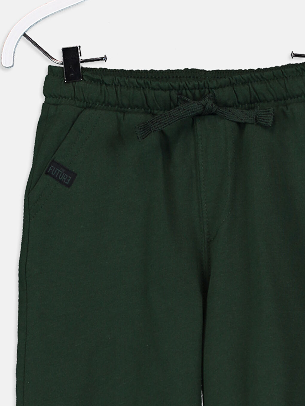Boy's Elastic Waist Shorts-2