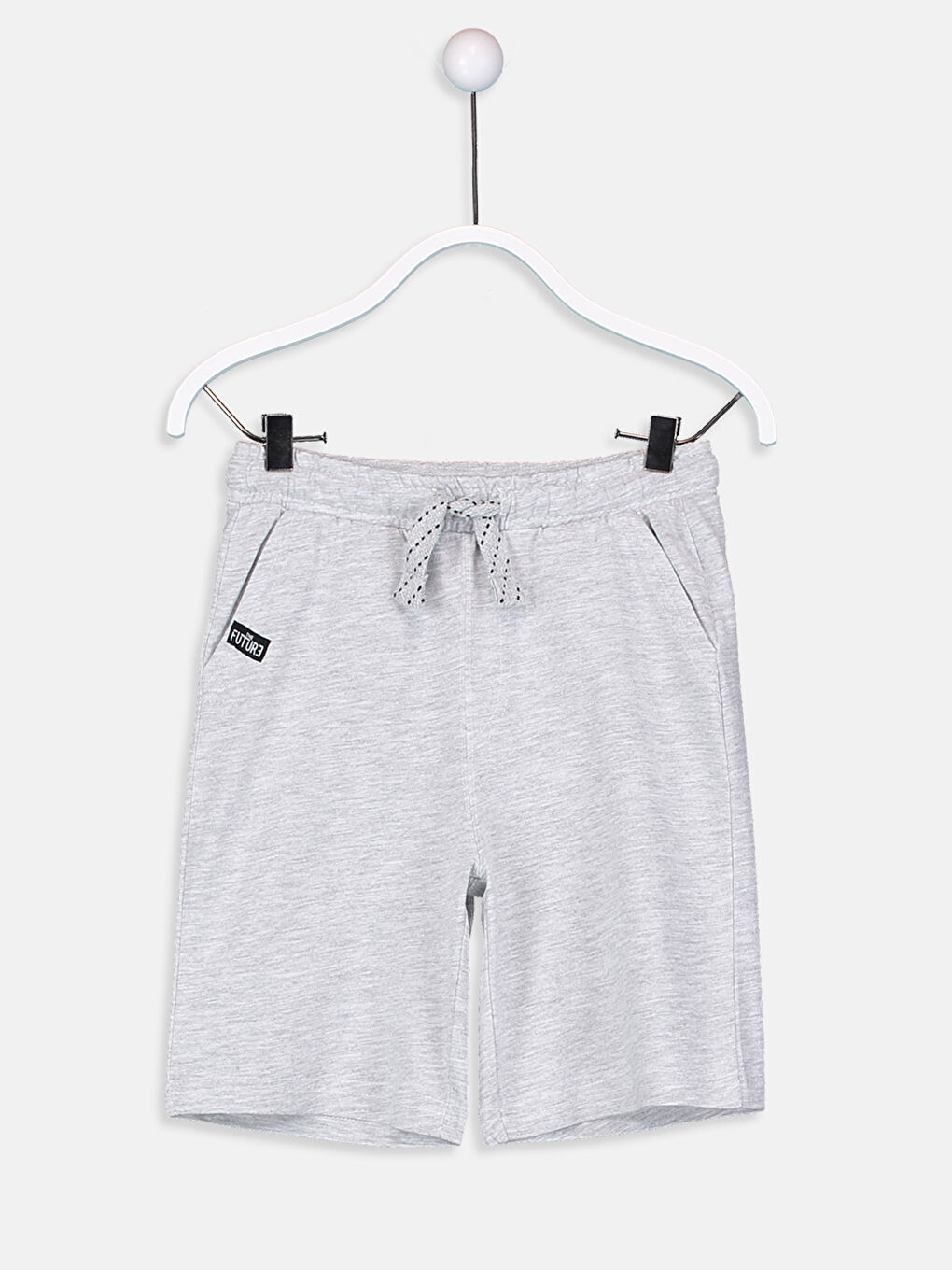 Шорти для хлопчика з еластичною резинкою на поясі-1