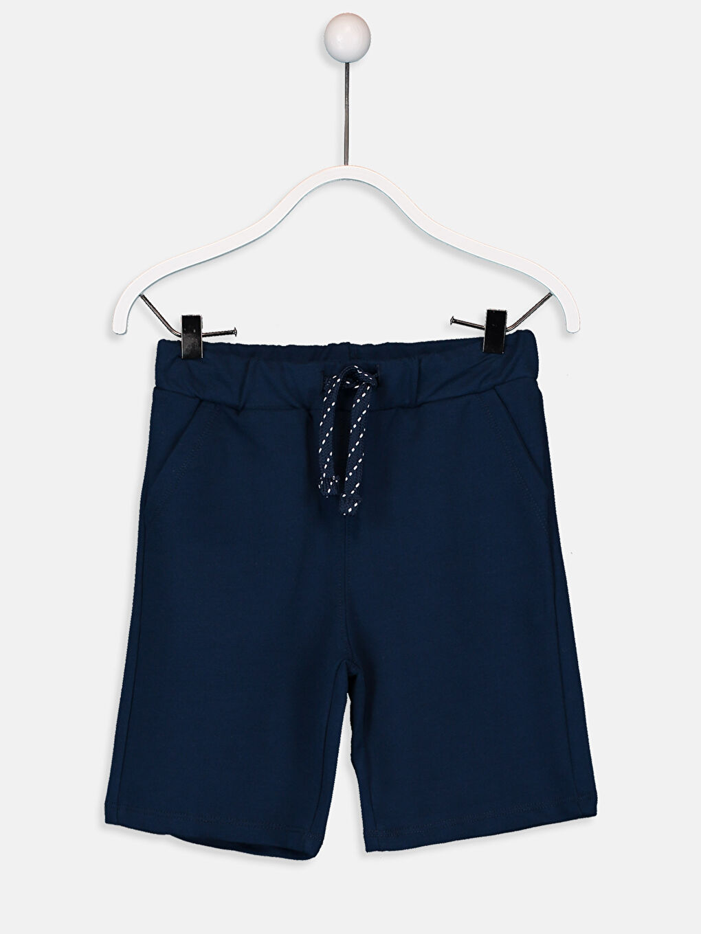 Lacivert Erkek Çocuk Pamuklu Şort