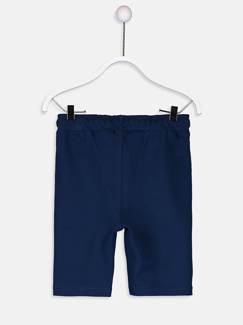 Boy's Elastic Waist Cotton Shorts-1
