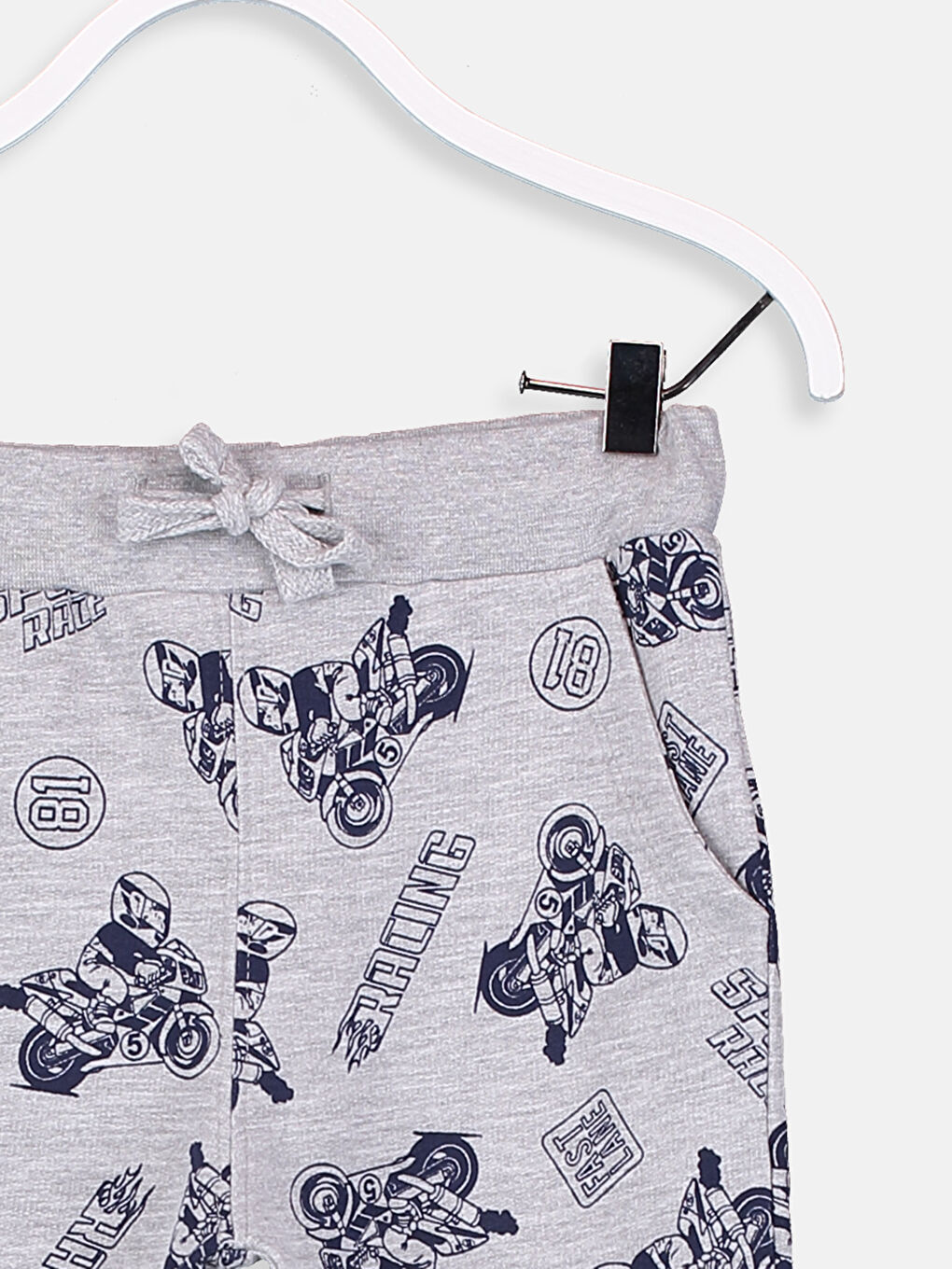Boy GREY Sweatpants-2