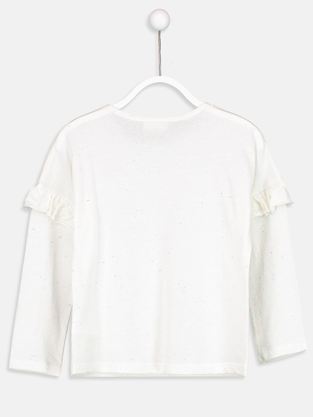 Девочки экрю Футболка-2