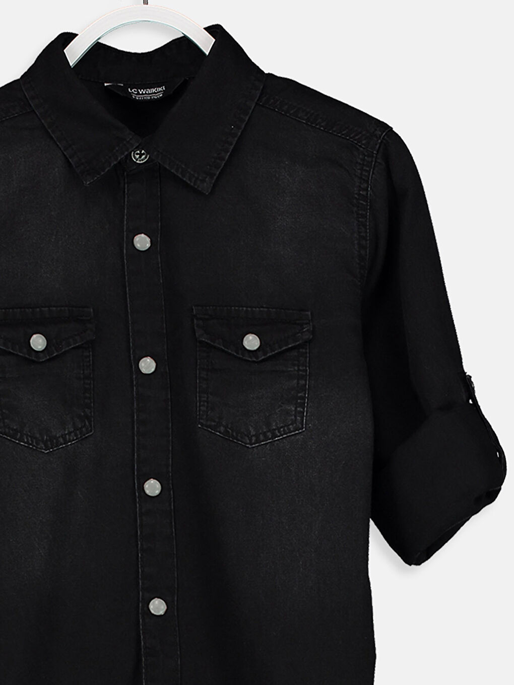 Chemise en jean NOIR Garçon-3