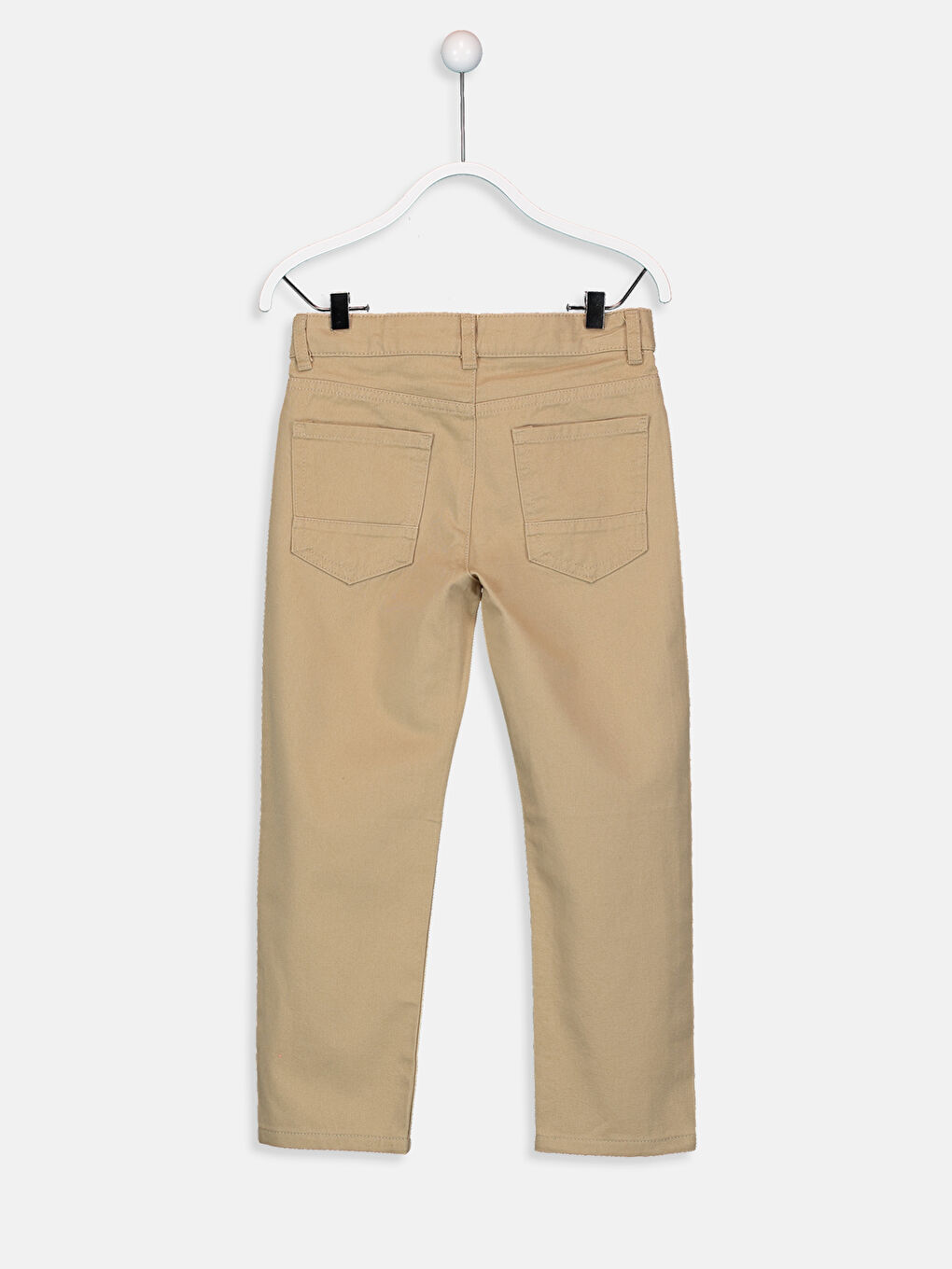 Bej Erkek Çocuk Gabardin Pantolon-1