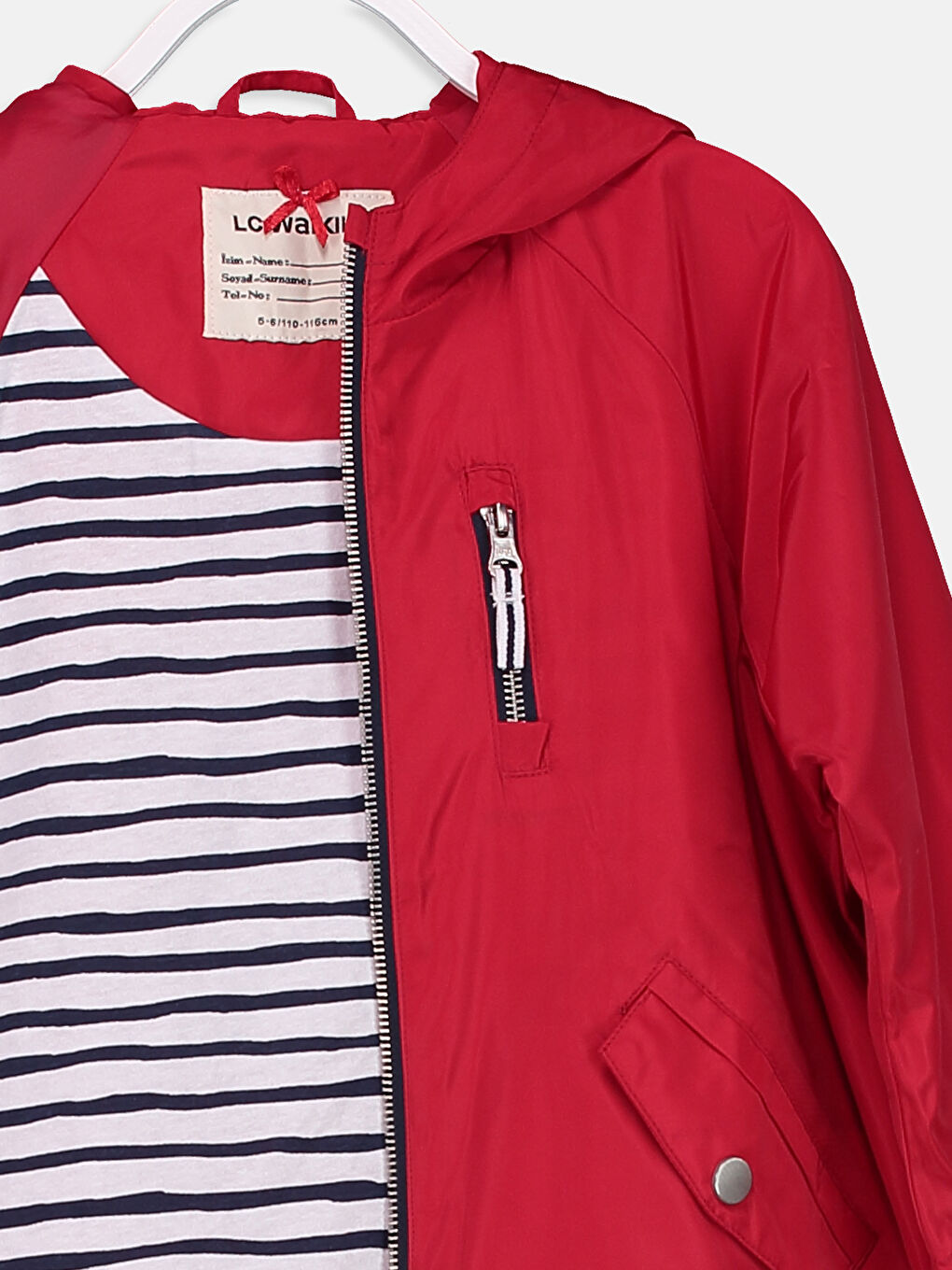 معطف أحمر فتاة-2