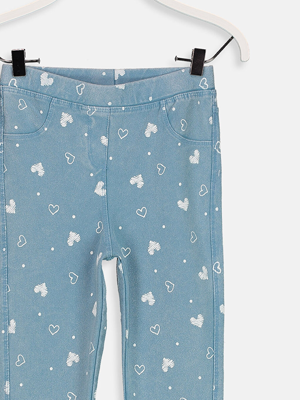 Дівчина СИНІЙ Легінси-2