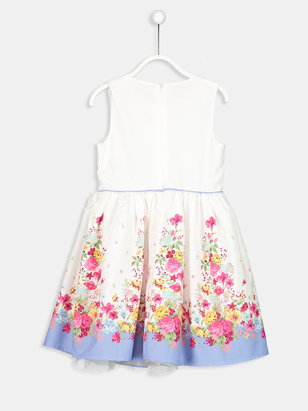 Beyaz Kız Çocuk Elbise-1