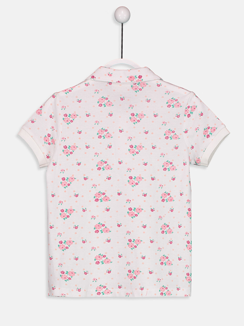 Девочки Белый Футболка-1