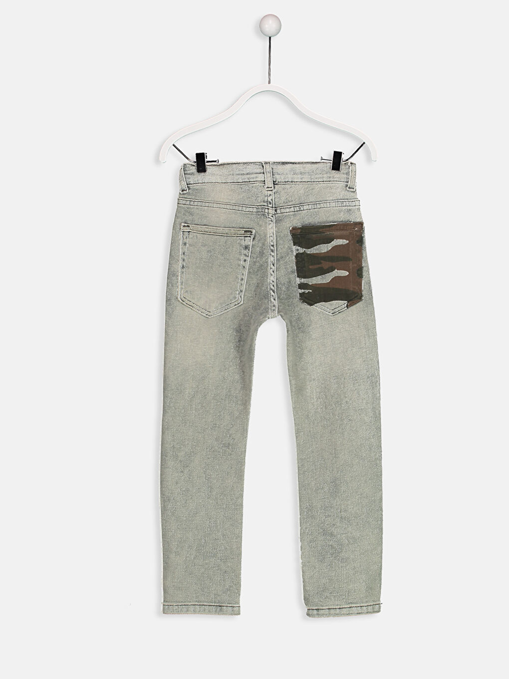 Yeşil Rodeo Jean Pantolon-1